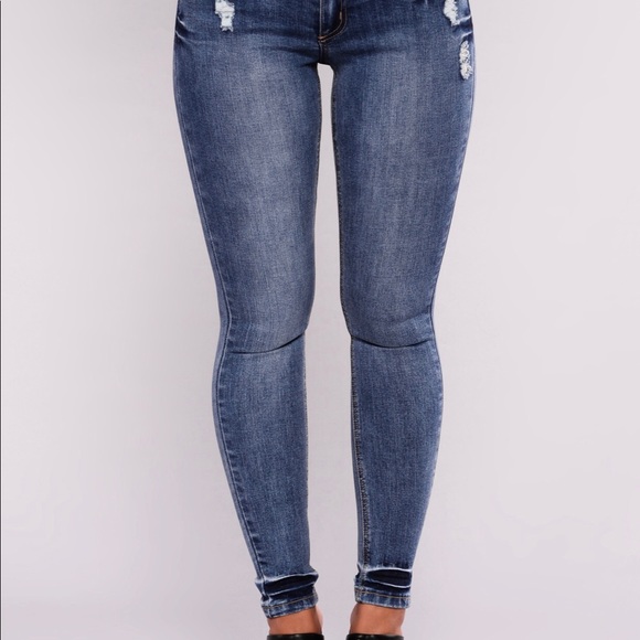 Mid Rise Stretch Denim - Picture 2 of 2